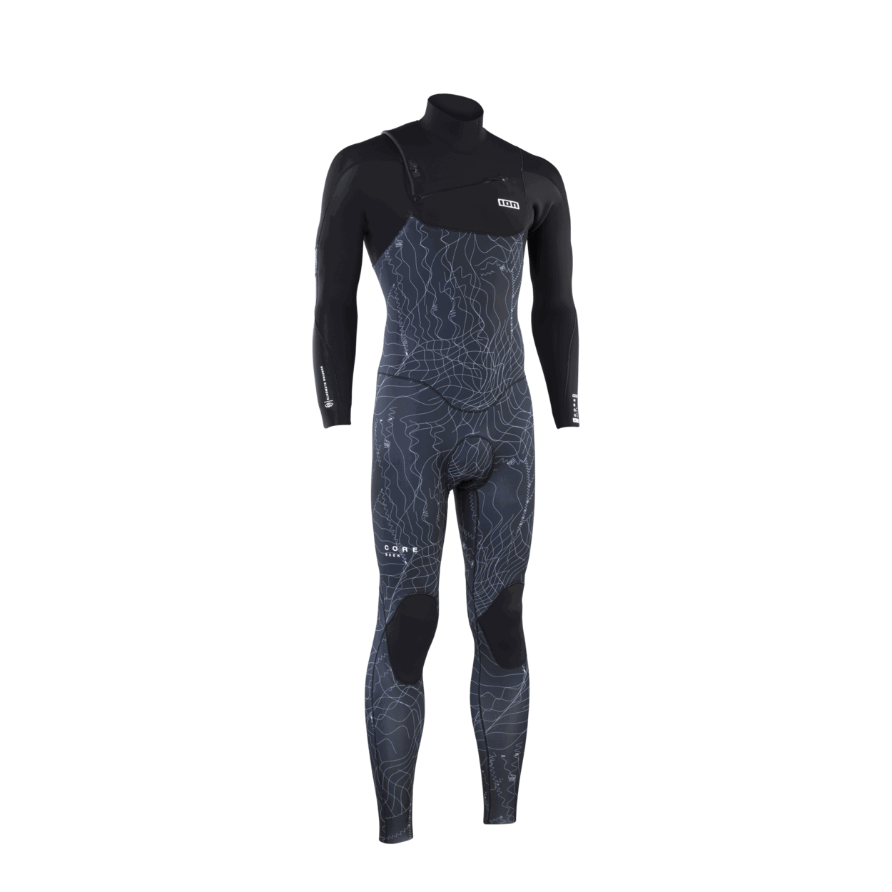 ION Men Wetsuit Seek Core 4/3 Front Zip 2024