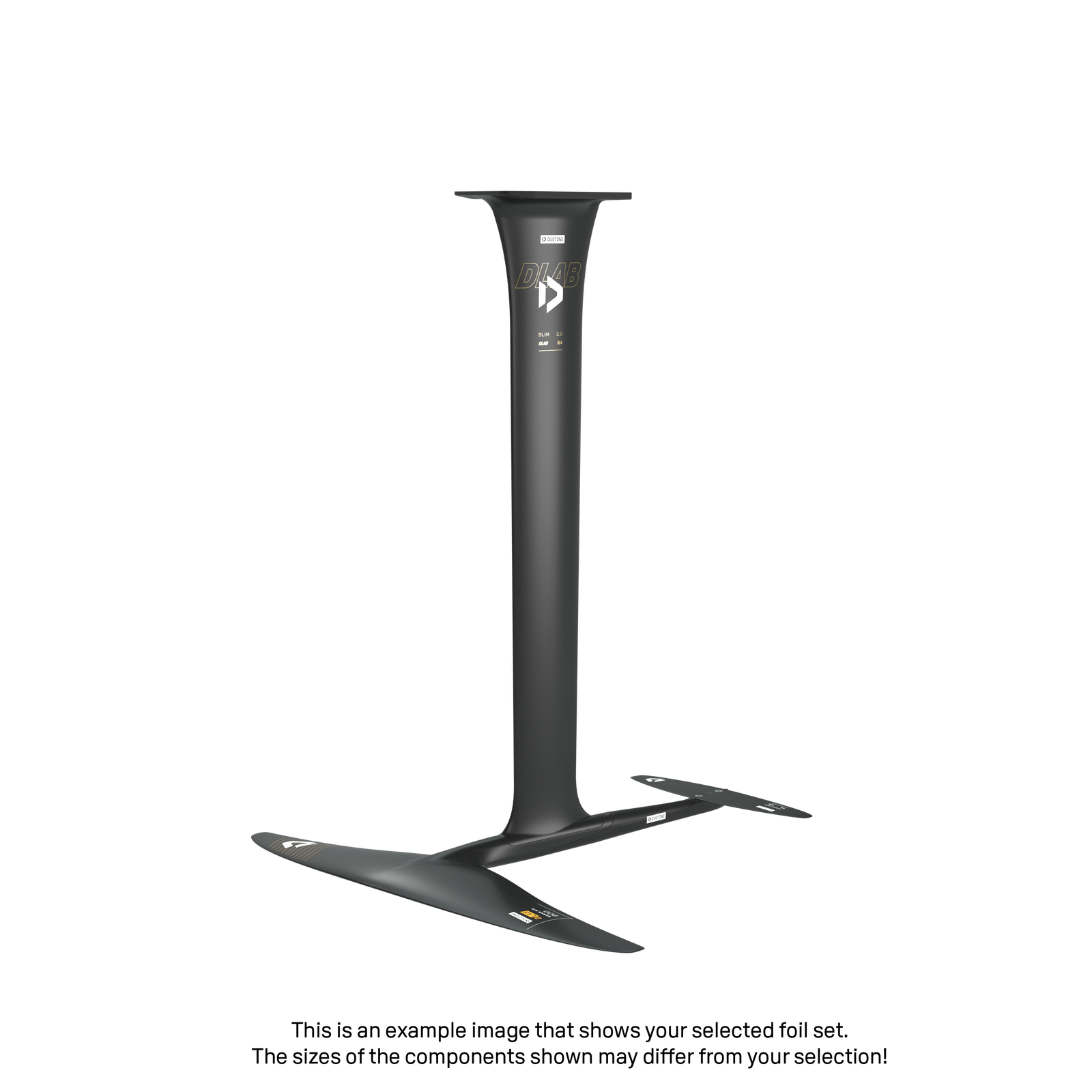 Mast Slim 2.0 D/LAB 94 Tail D/LAB 37 Front Wing Carve 3.0 D/LAB 800 Back Wing Stabilizer PX 160