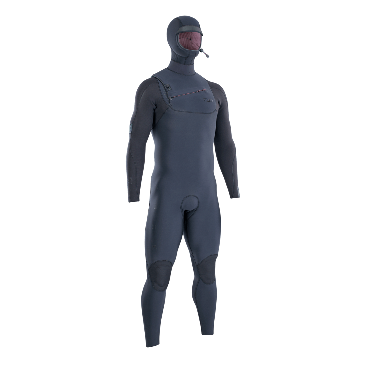 ION Men Wetsuit Seek Amp 6/5 Hood Front Zip 2023