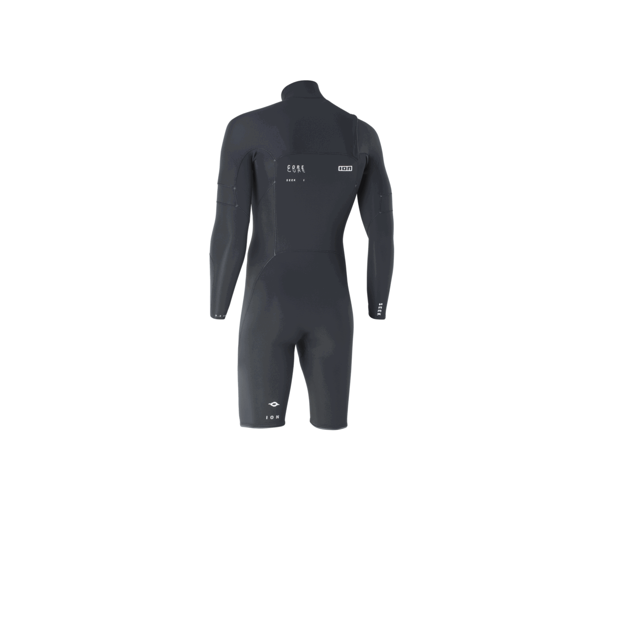 ION Seek Core 3/2 Shorty Longsleeve Front Zip Wetsuit Men 2026